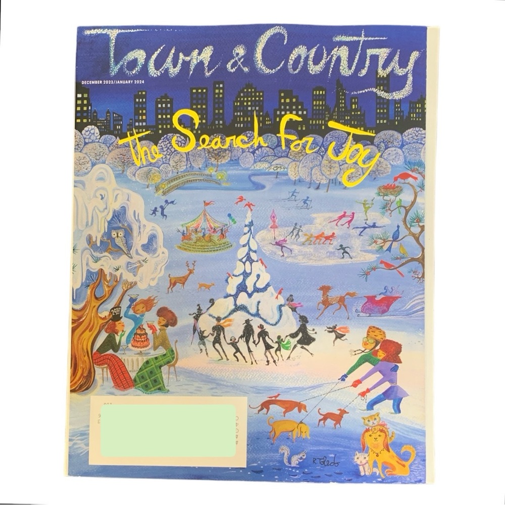 Town And Country Magazine December 2023 January 2024 The Search For Joy